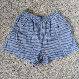Frankie Upcycled Polo Ralph Lauren Striped Boxer Short Medium